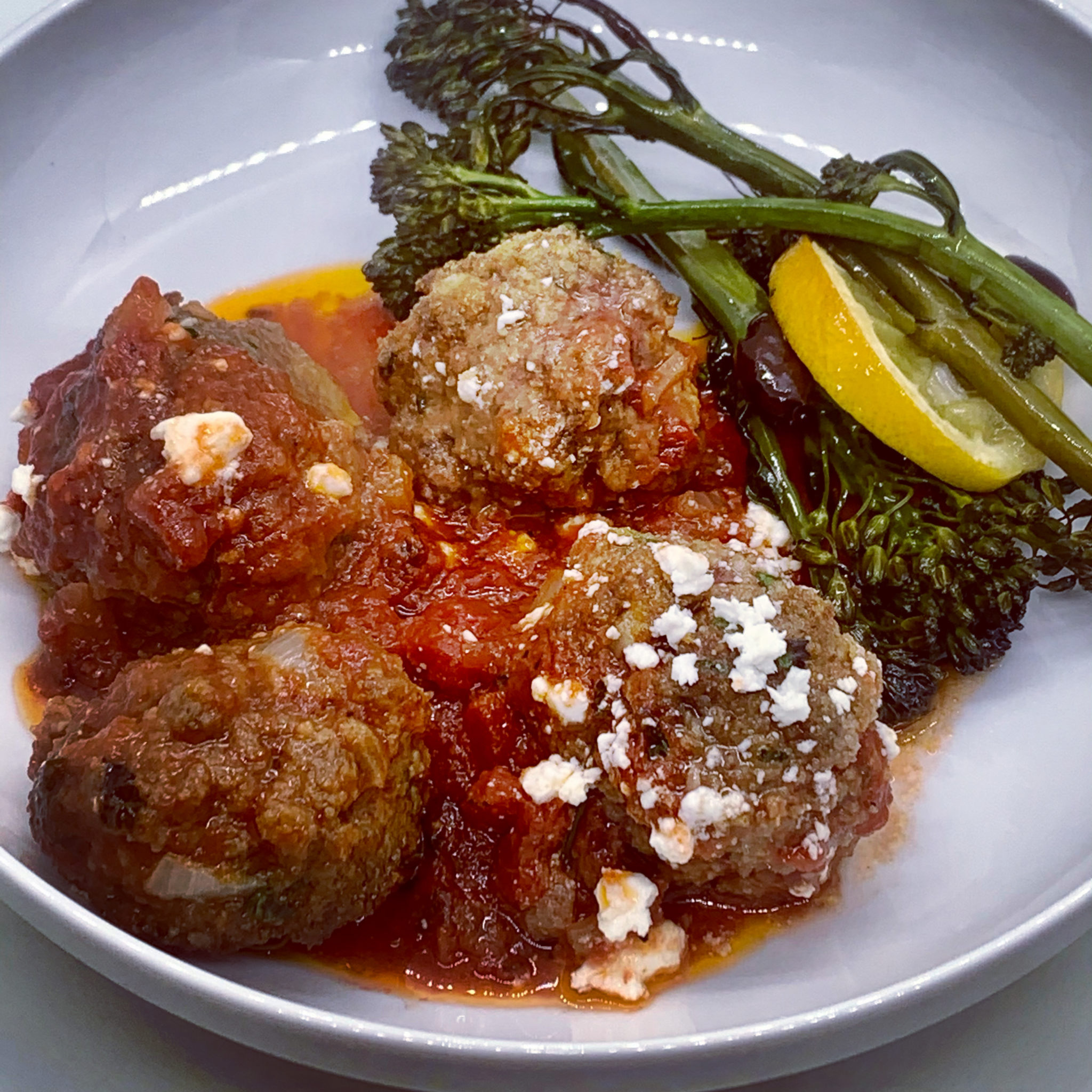 Lamb Meatballs With Spiced Tomato Sauce – Weeknight Gourmet